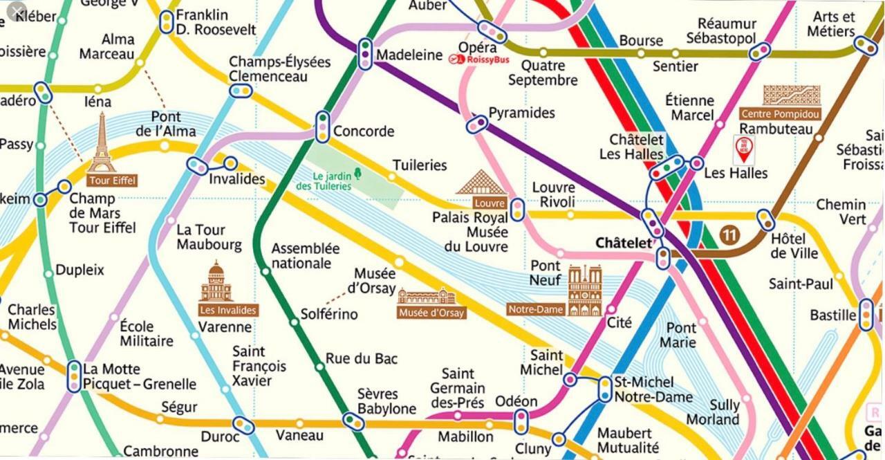 50m2 rue rambuteau/Pompidou/Marais/Hôtel de Ville Paris Extérieur photo